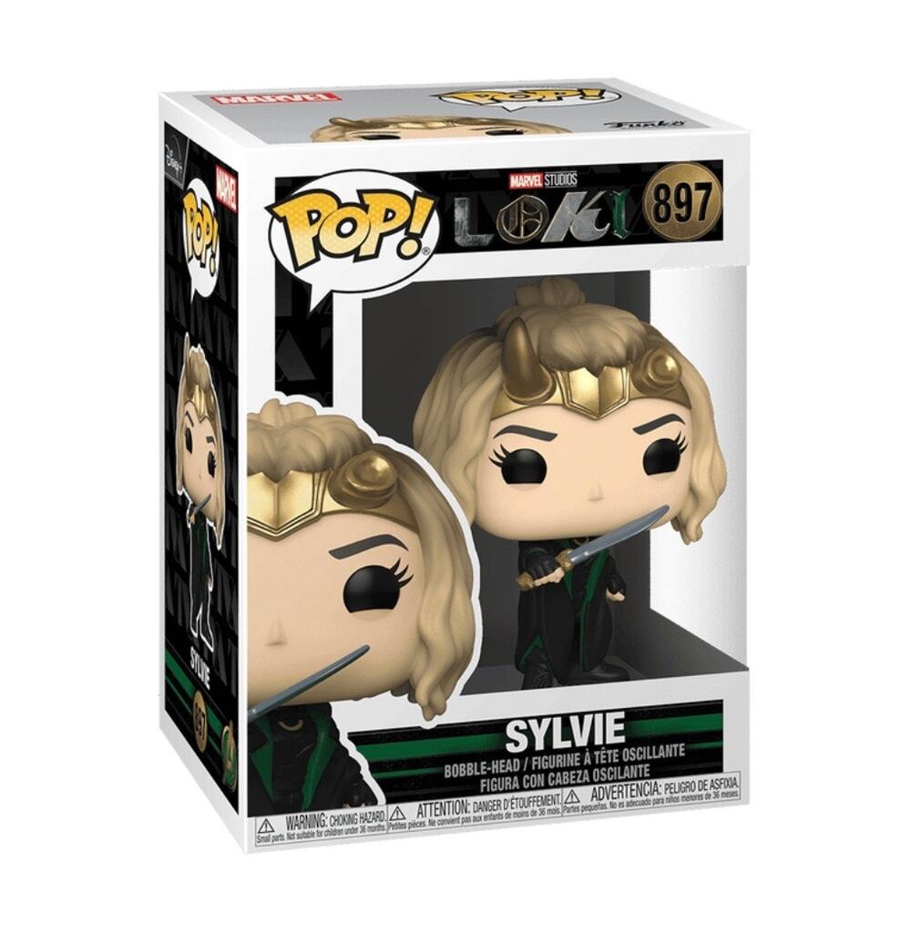Sylvie Funko Pop #897 Marvel Studios Loki TV Series Bobble-head Vinyl Figure NIB